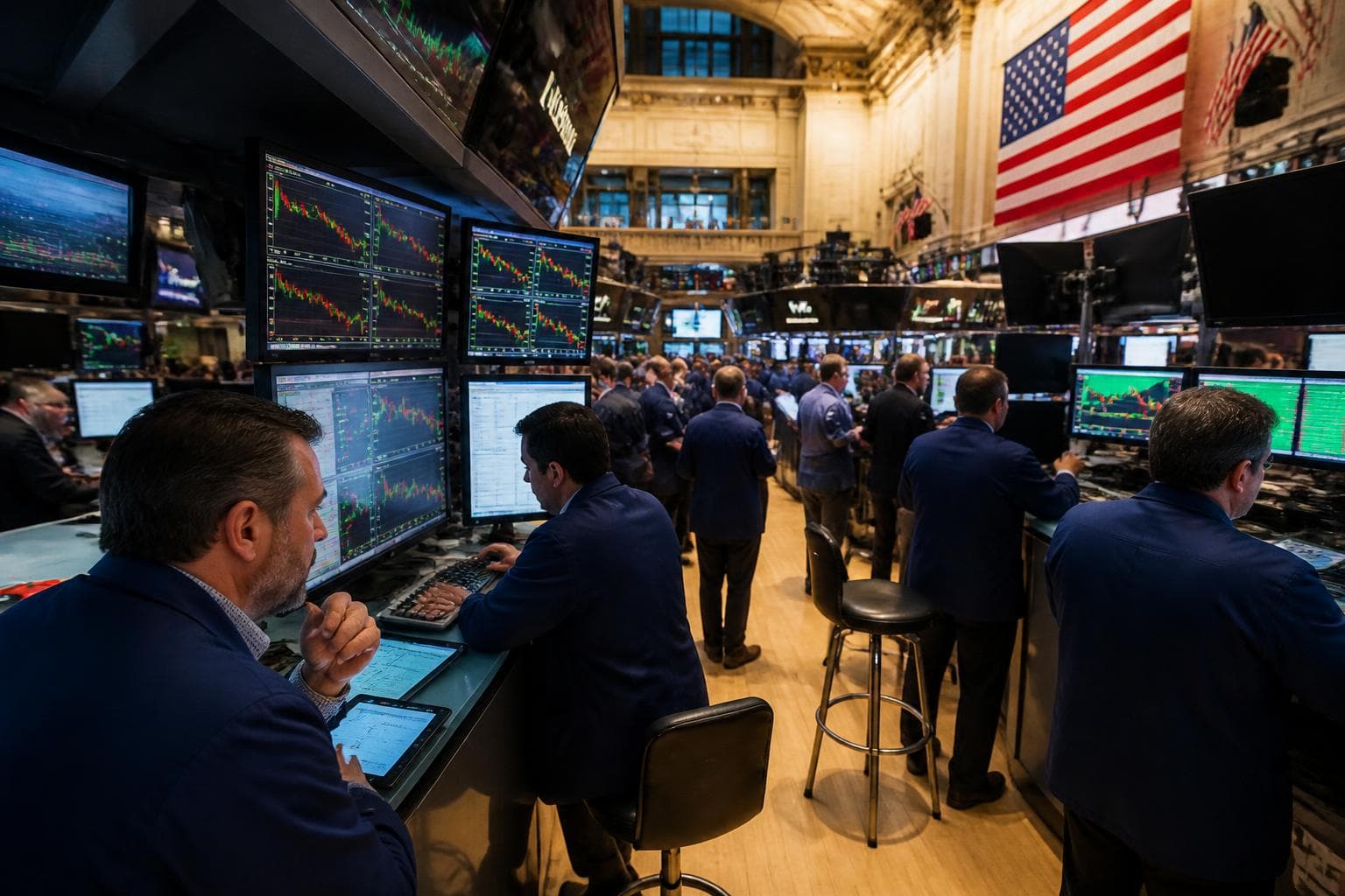 S&P 500 og Nasdaq holder rekordnivåer etter resultatbølge — Dow slår tilbake mens Apple og tech løfter stemningen
